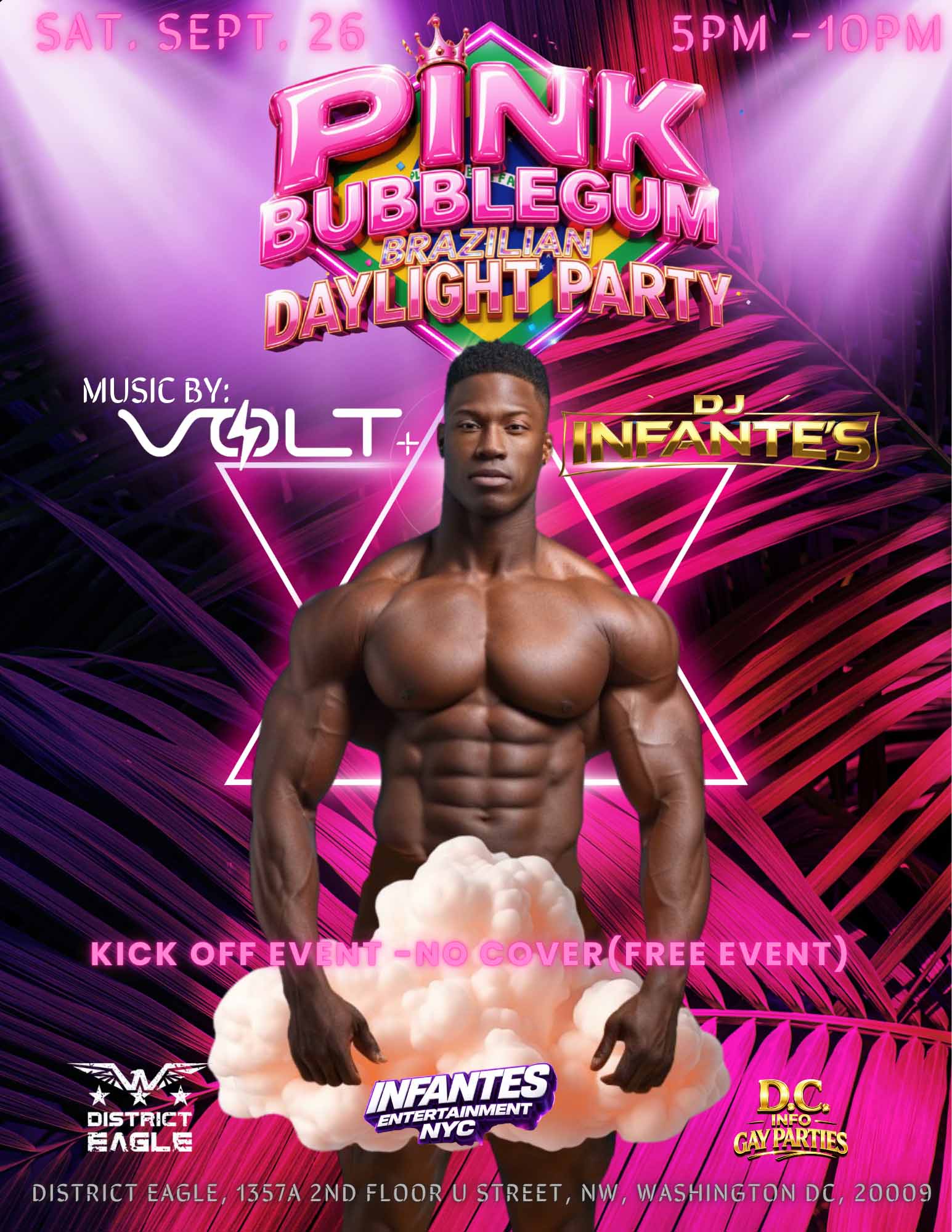 Poster for Pink Bubblegum Brazilian Daylight Party