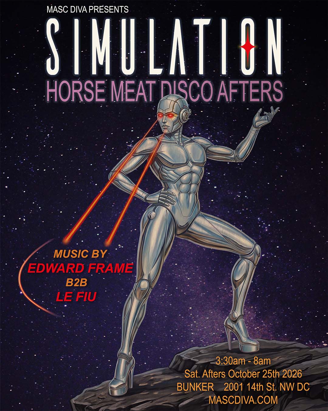 Poster for Simulation HMD Afterhours