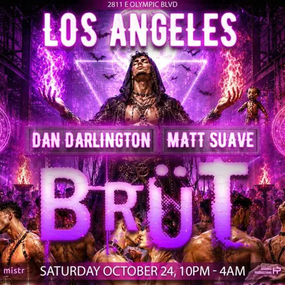 Poster for Brut: Halloween Party