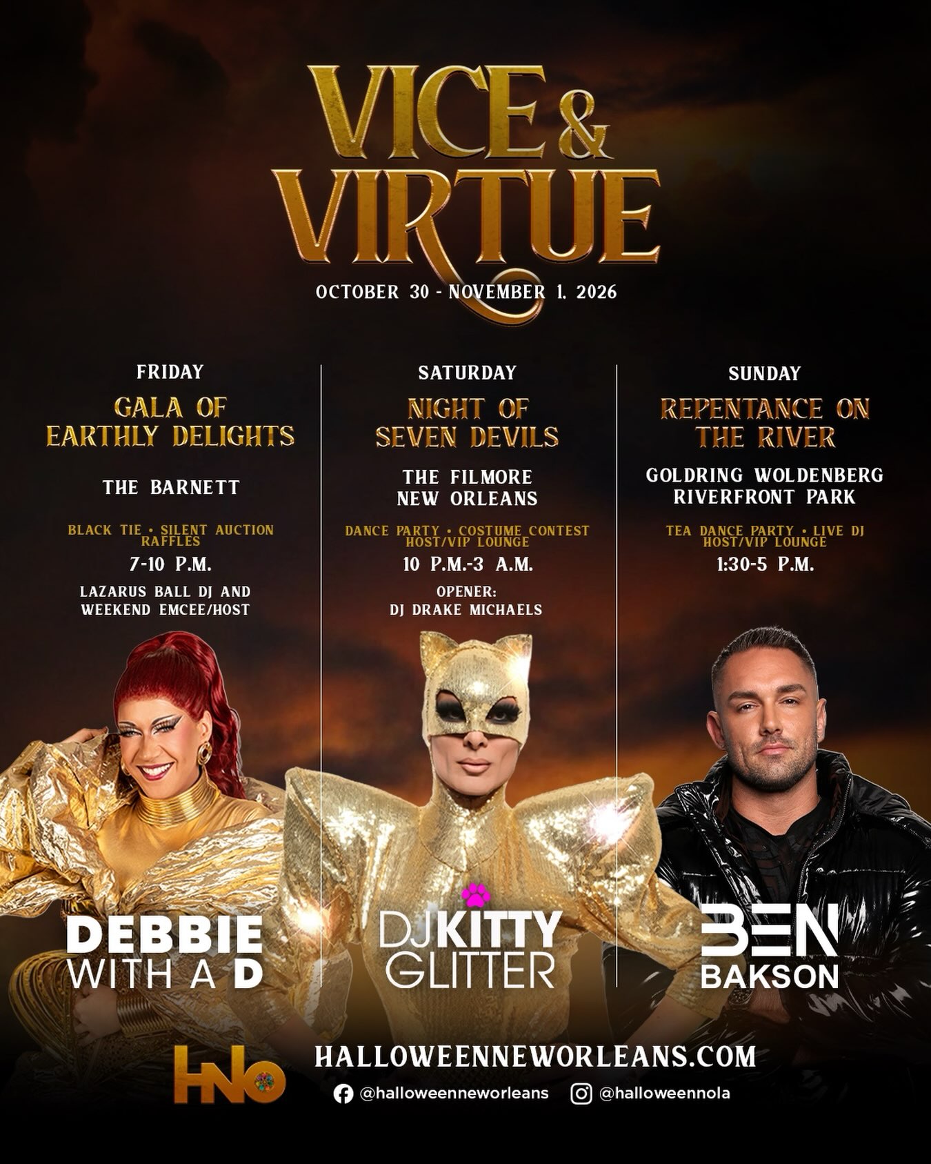 Poster for Vice & Virtue: Halloween