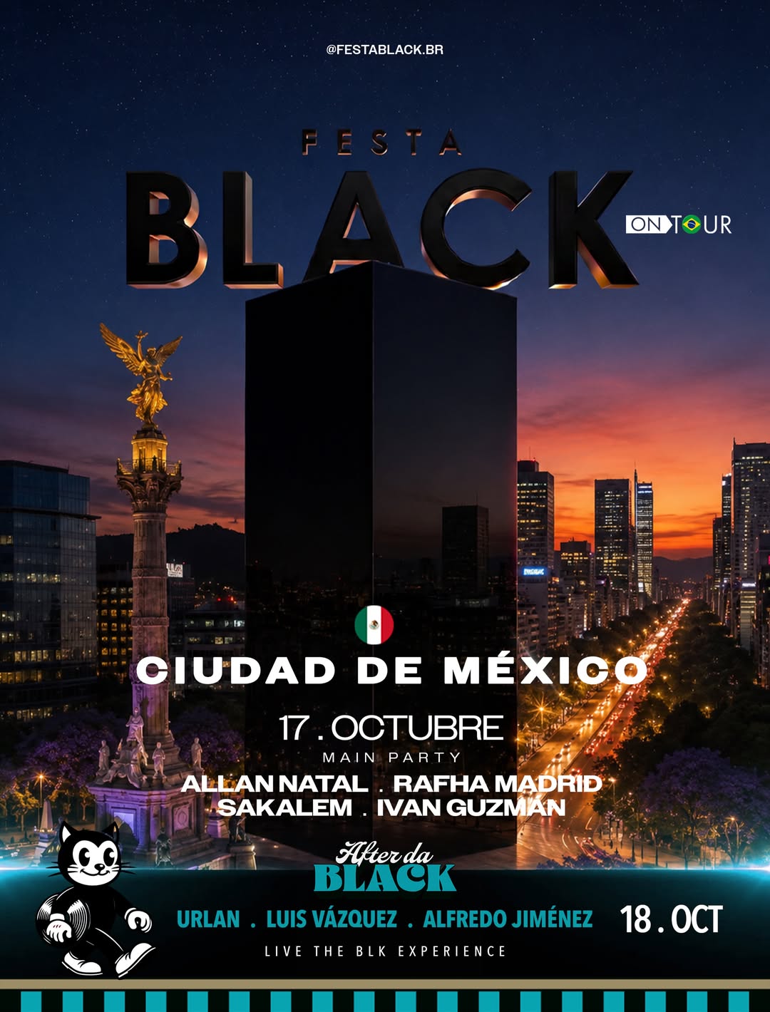 Poster for Festa Black On Tour