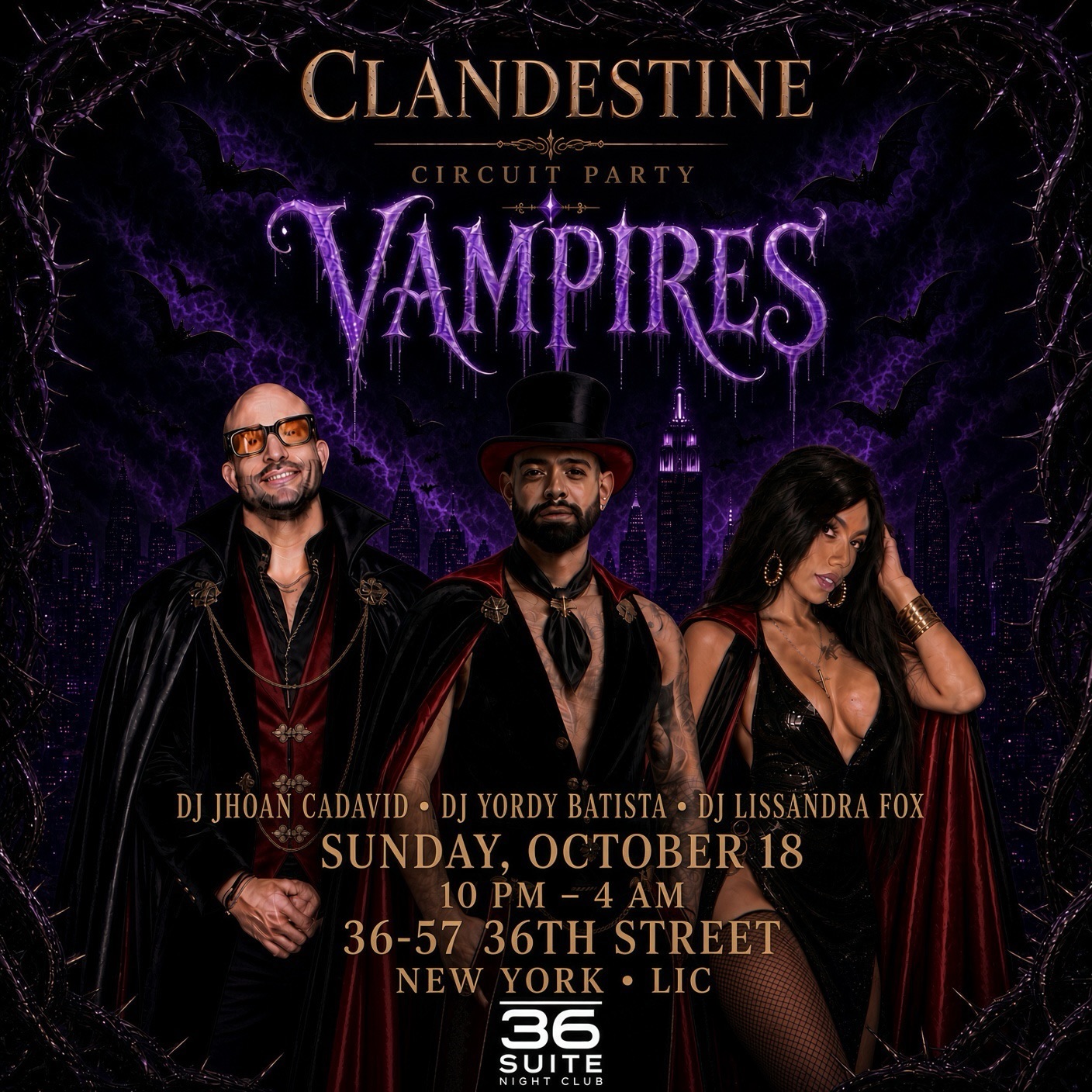 Poster for Clandestine Circuit: Vampires