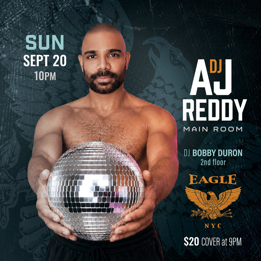 Poster for AJ Reddy - Eagle NYC