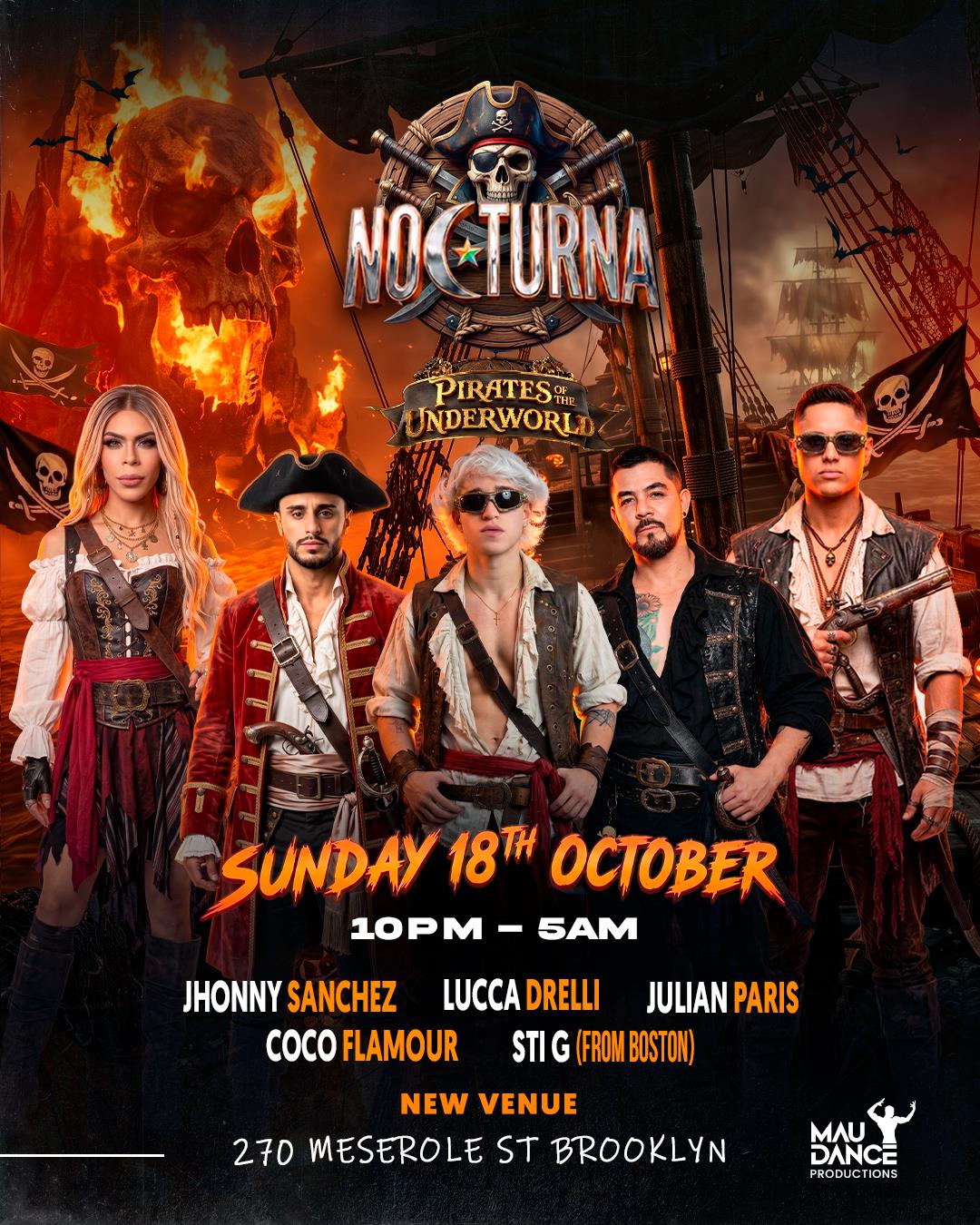 Poster for Nocturna: Pirates of the Underworld