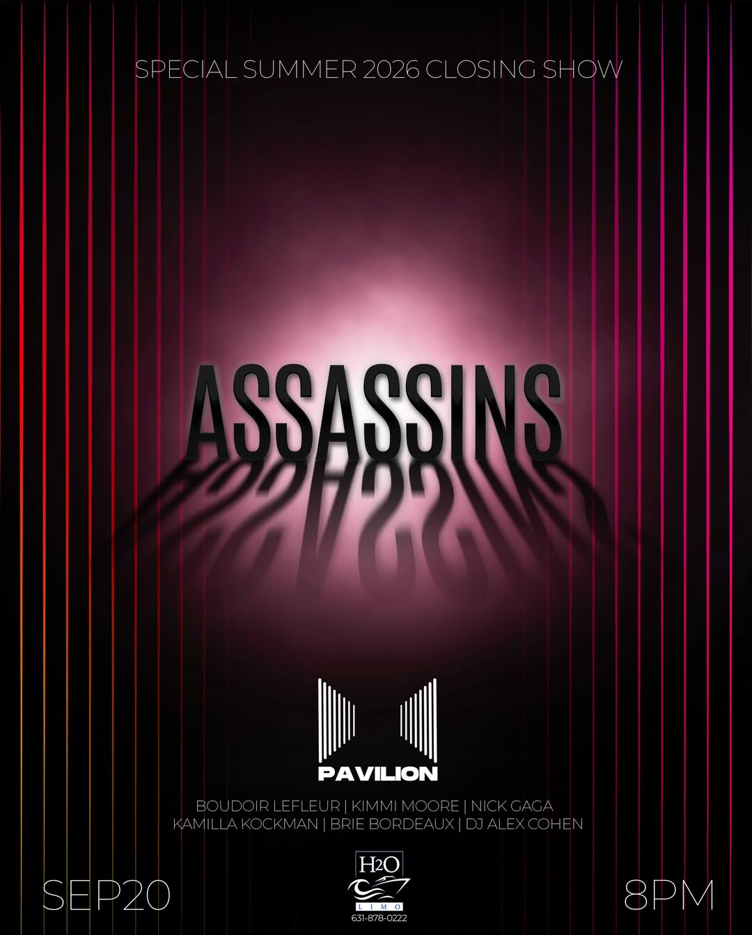 Poster for Assassins Summer Closing Show