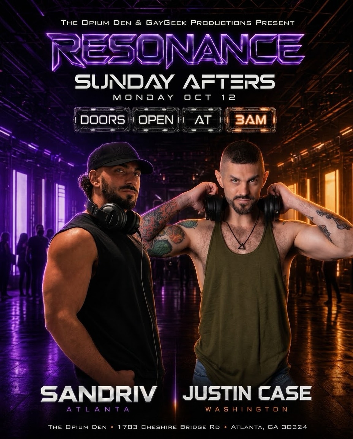 Poster for Resonance Afterhours