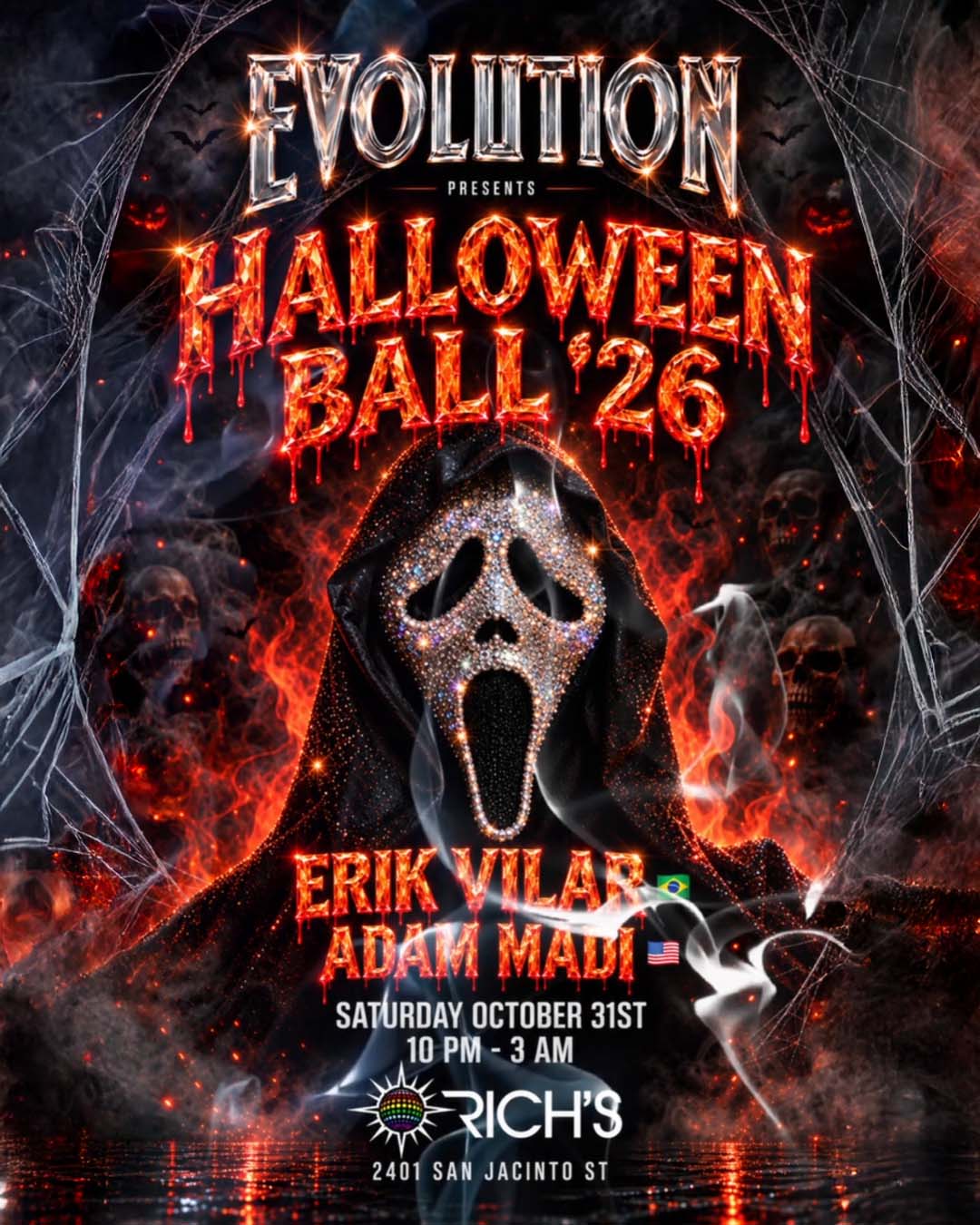 Poster for Evolution: Halloween Ball