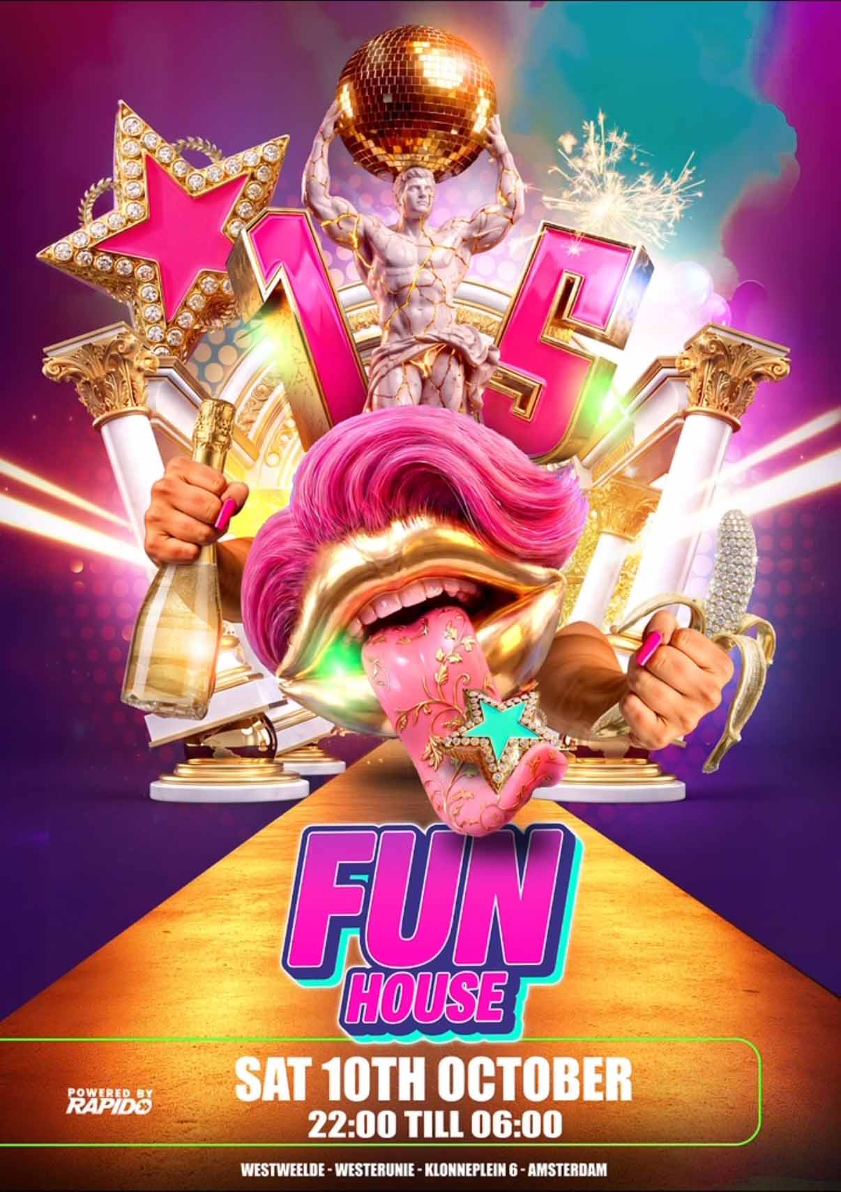 Poster for FunHouse - 15th Year Anniversary