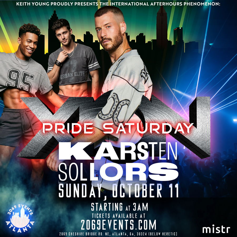 Poster for Karsten Sollors - XION Pride Saturday