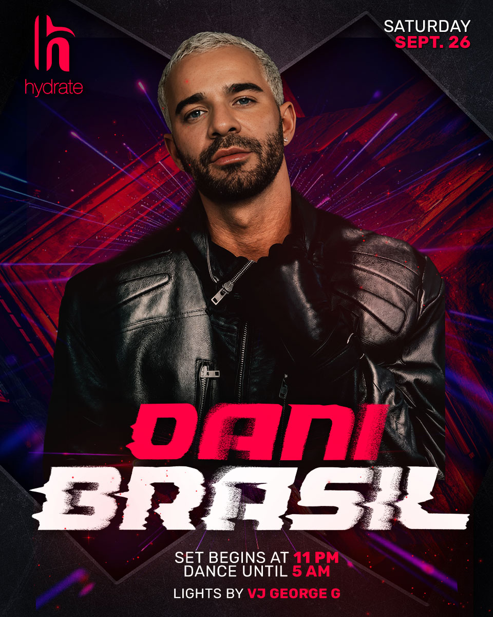 Poster for Dani Brasil - Hydrate Nightclub