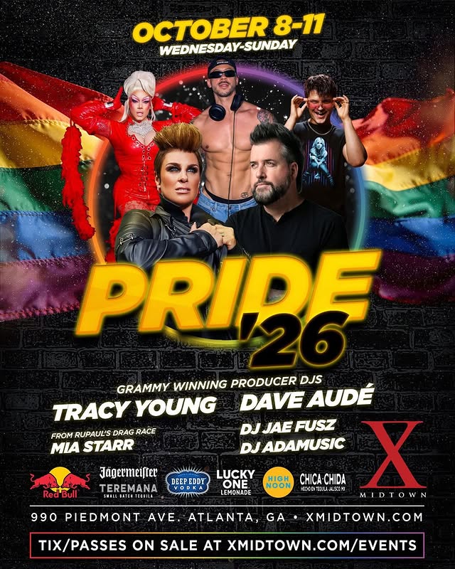 Poster for Pride at X Midtown