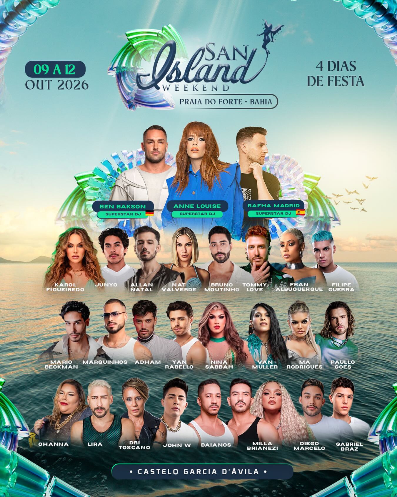 Poster for San Island Weekend 2026