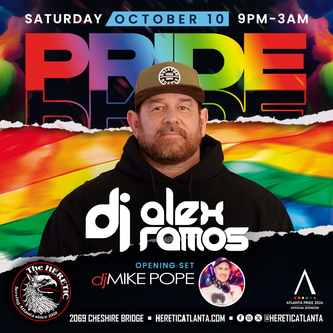 Poster for DJ Alex Ramos - The Heretic