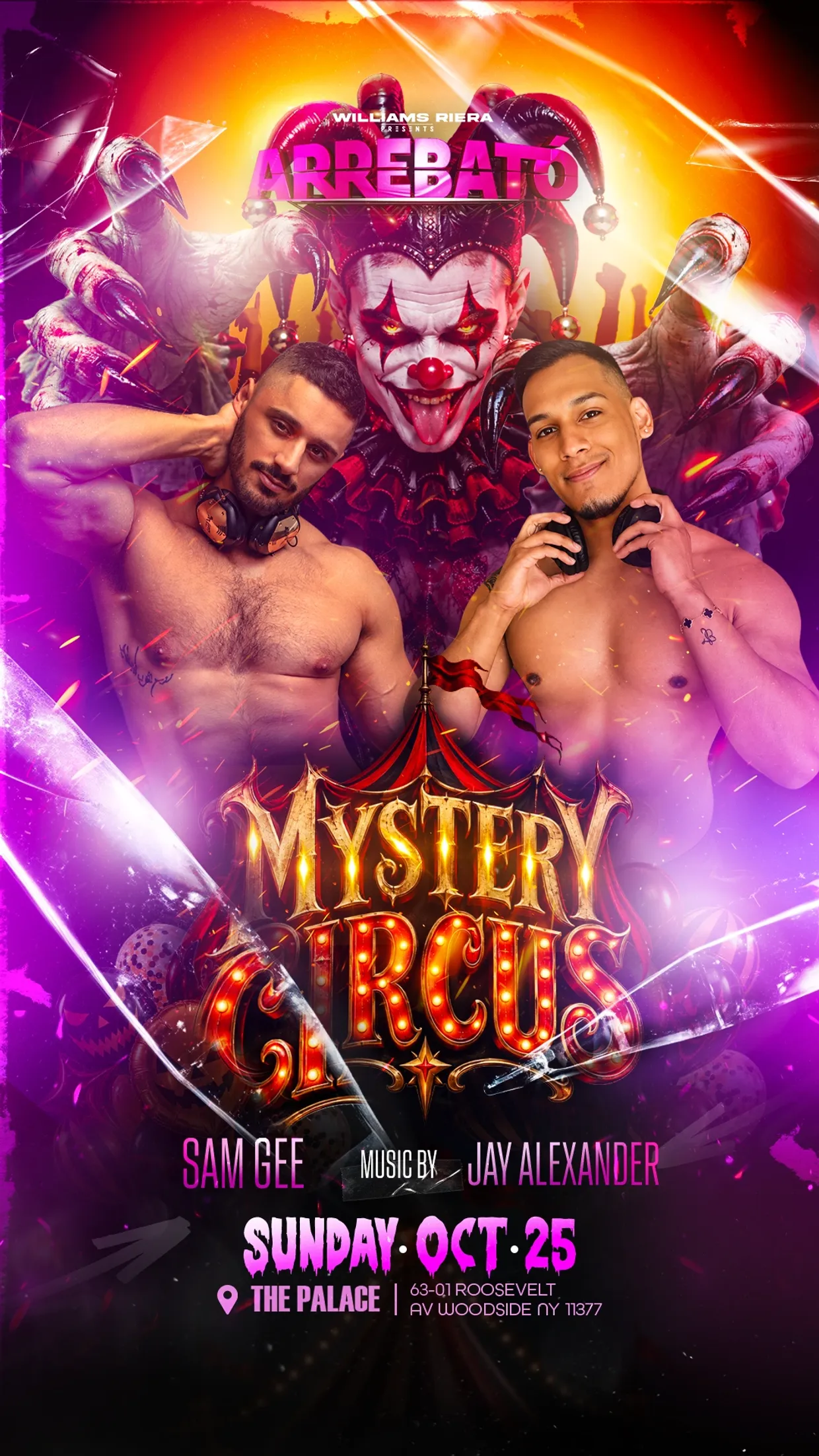 Poster for Mystery Circus