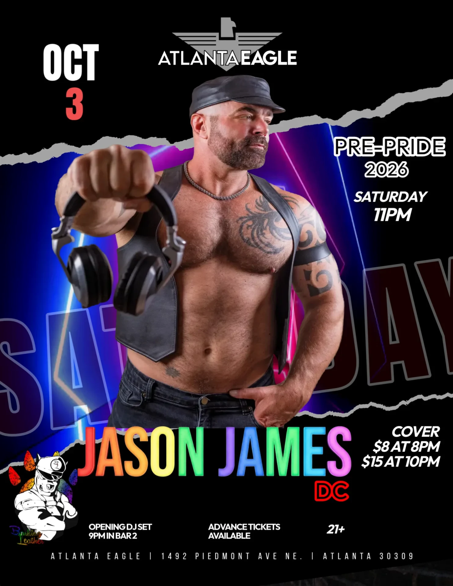 Poster for Pre-Pride Kick Off