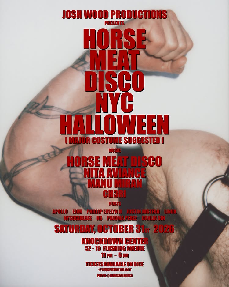 Poster for Horse Meat Disco Halloween