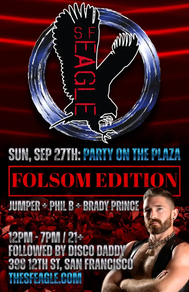 Poster for SF Eagle: Party on the Plaza
