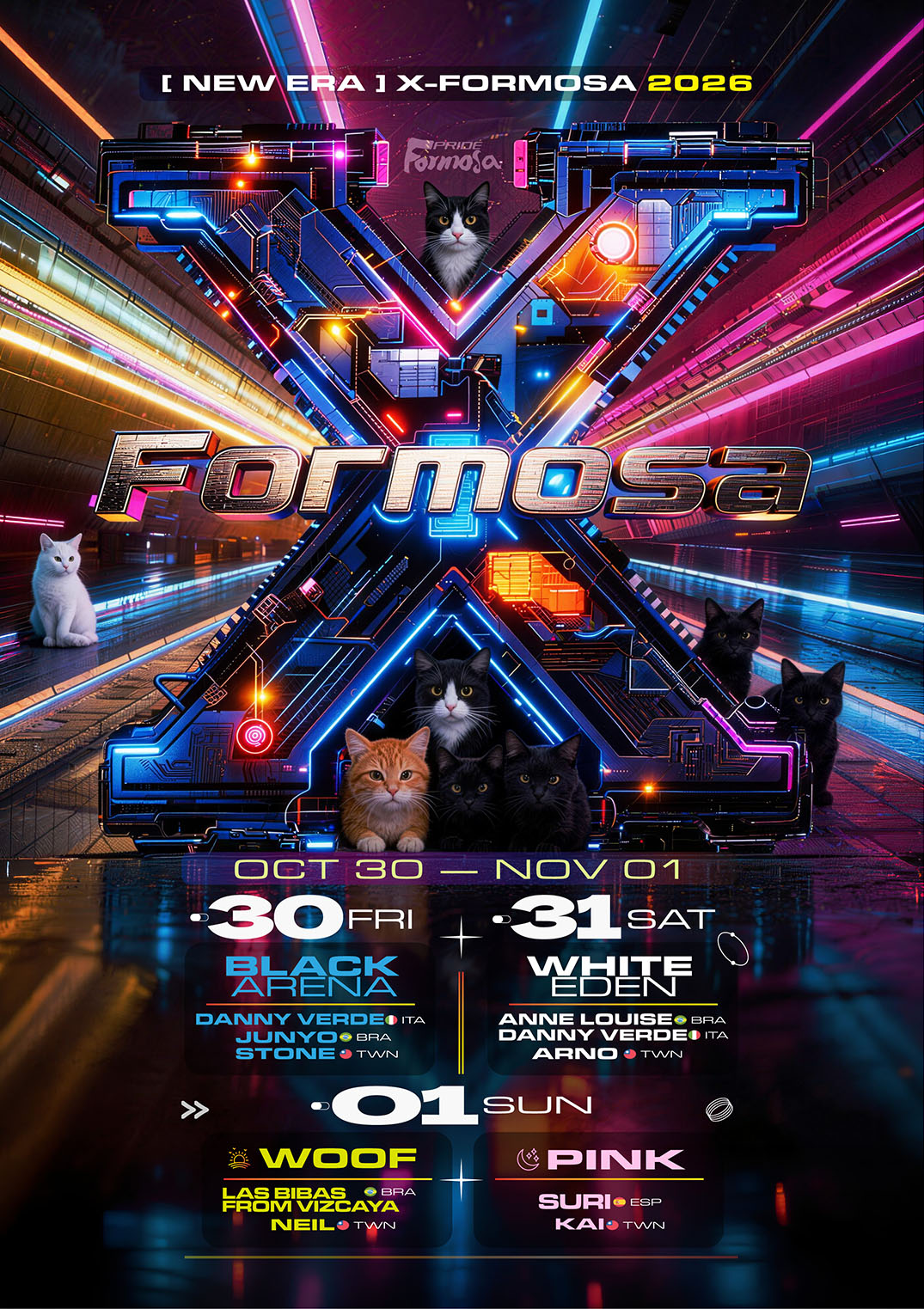 Poster for Formosa Pride 2026