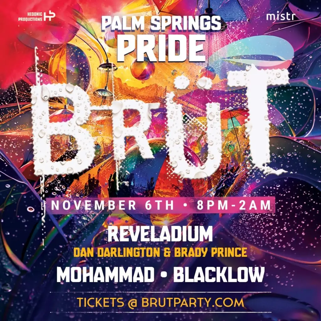 Poster for Pride in Palm Springs 2026
