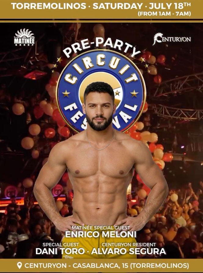 Poster for Circuit Festival Pre-Party