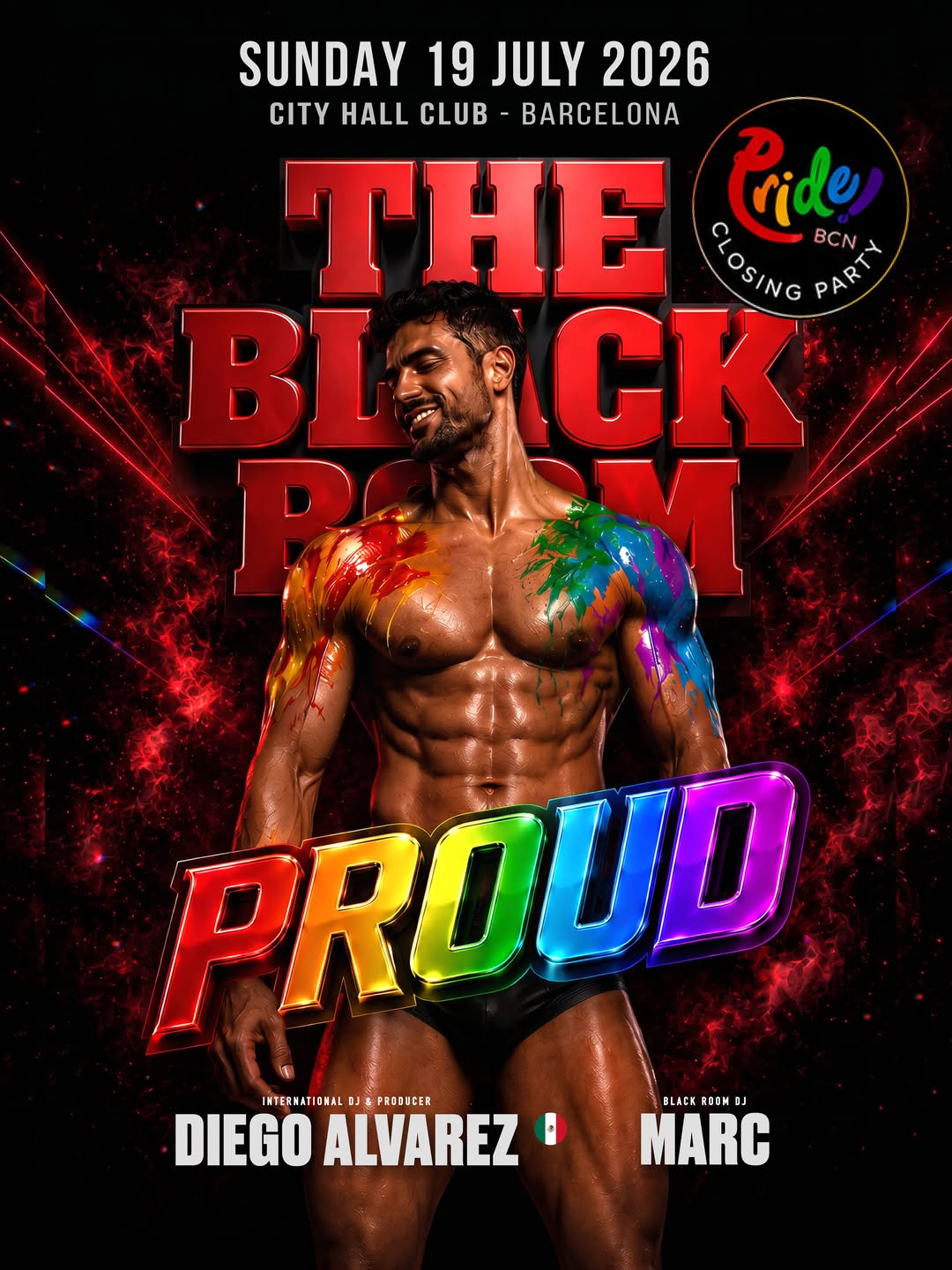 Poster for The Black Room - Proud