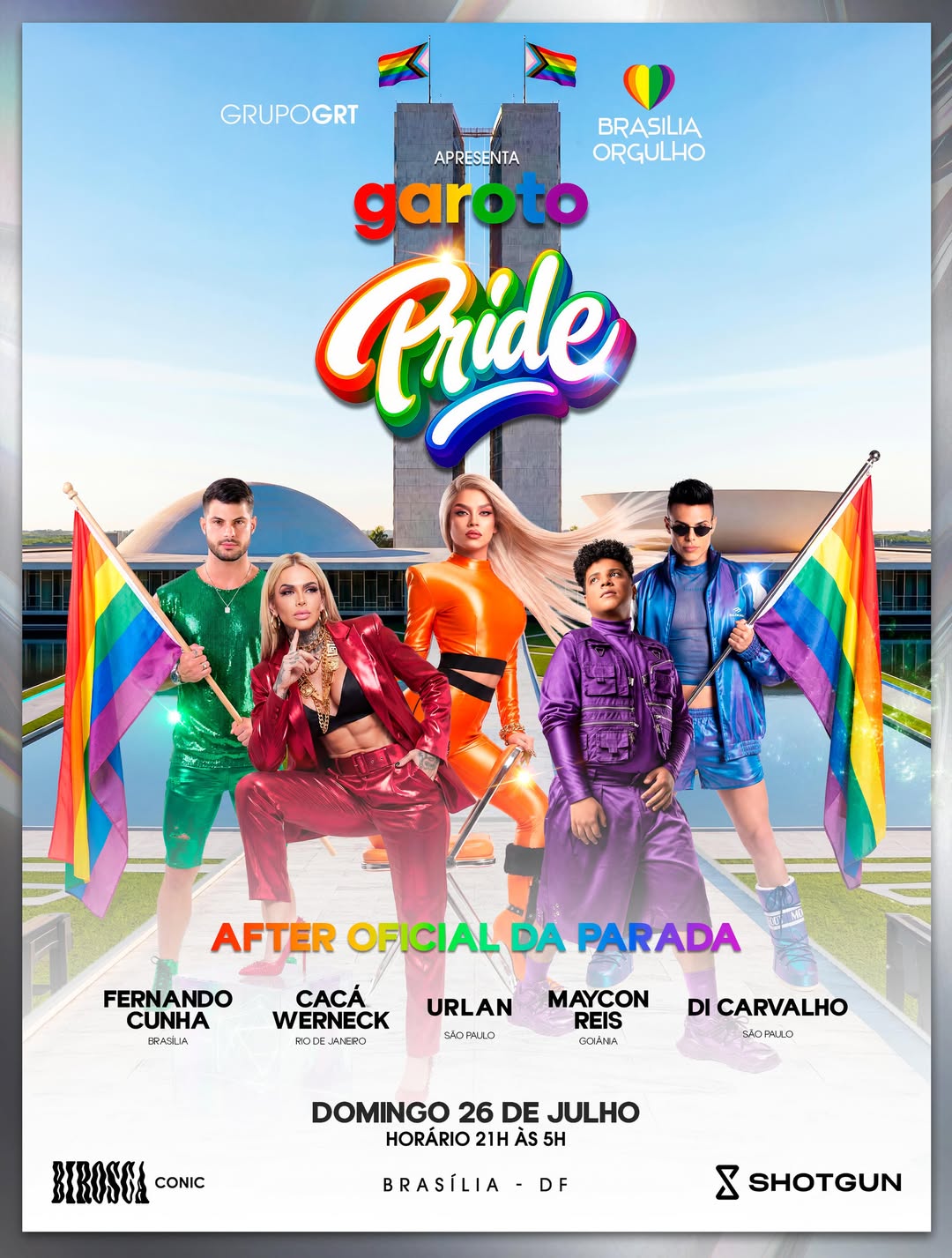 Poster for Festa Garoto Pride