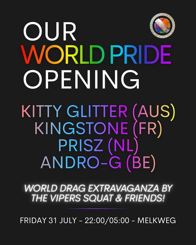 Poster for FunHouse World Pride Opening Event