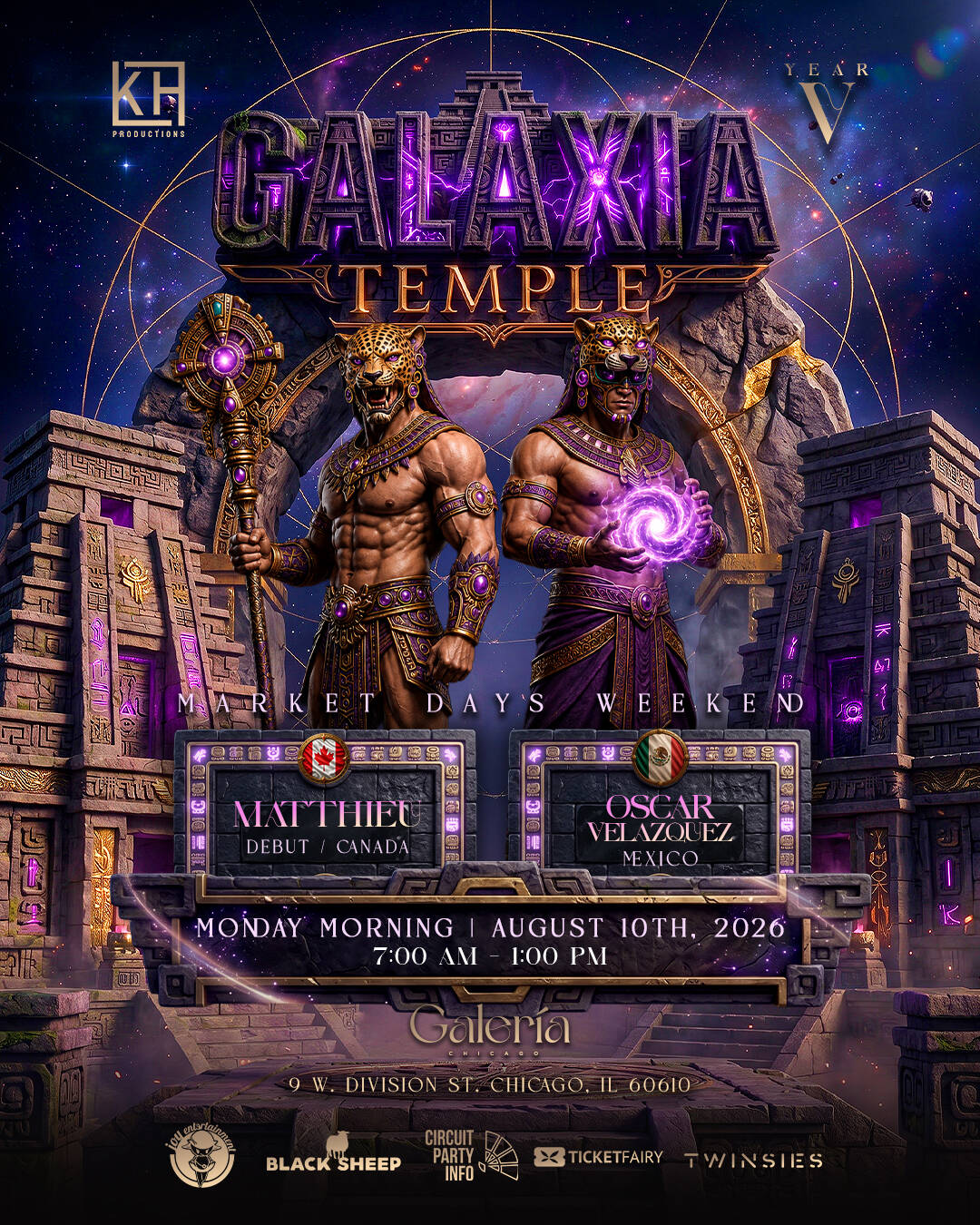 Poster for Galaxia: Temple