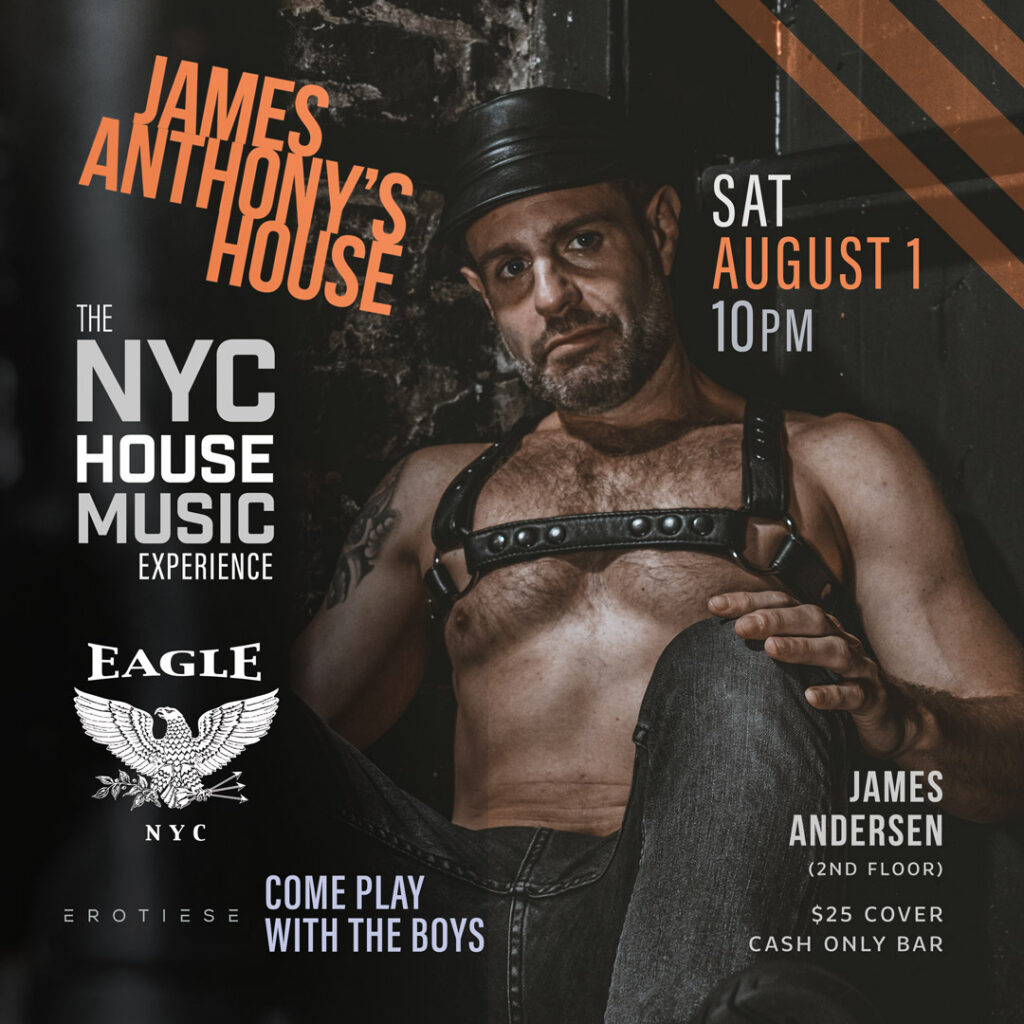 Poster for James Anthony's House - The Eagle