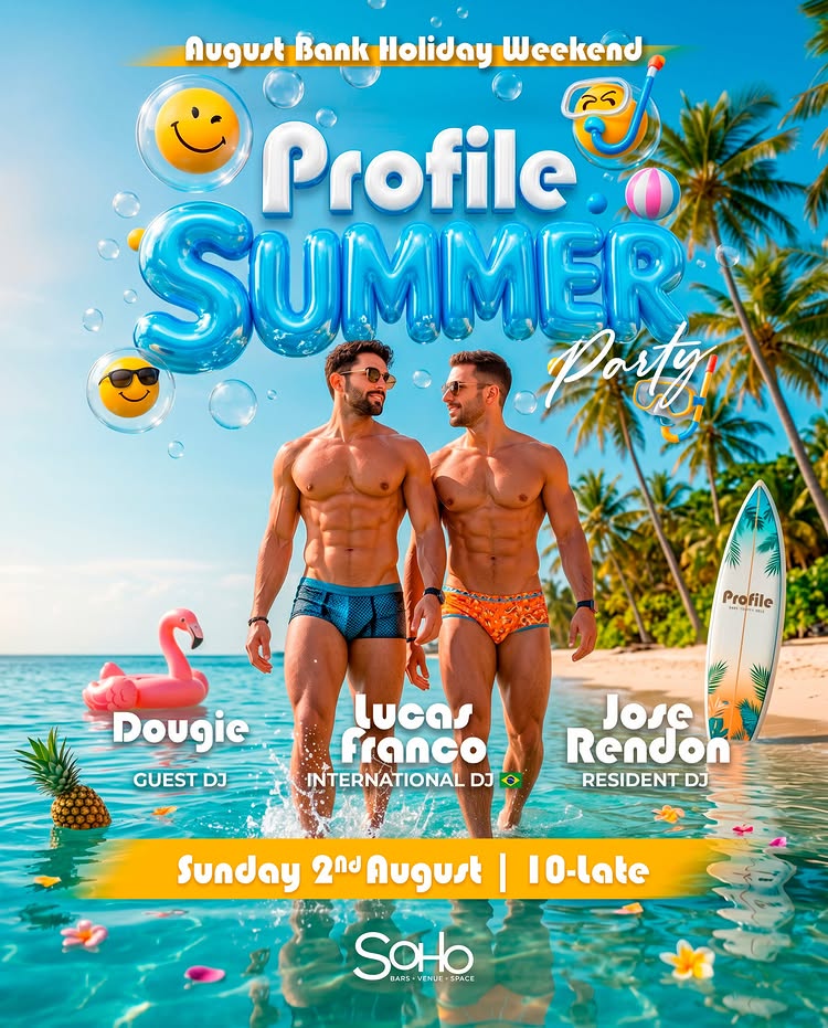 Poster for Profile Summer Party