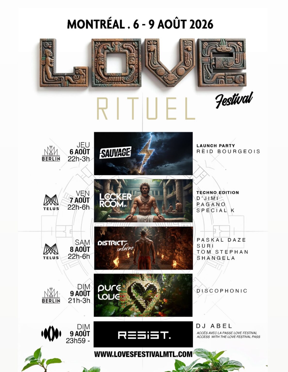 Poster for Love Festival 2026