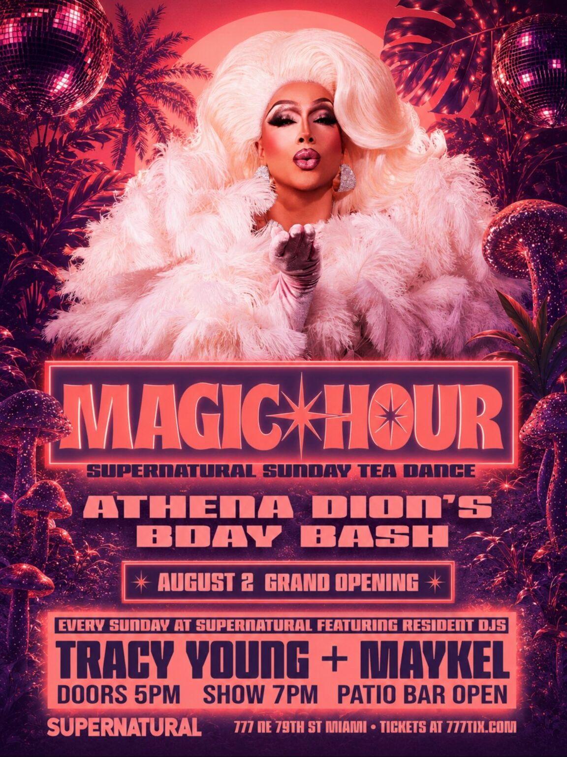 Poster for Magic Hour Tea Dance