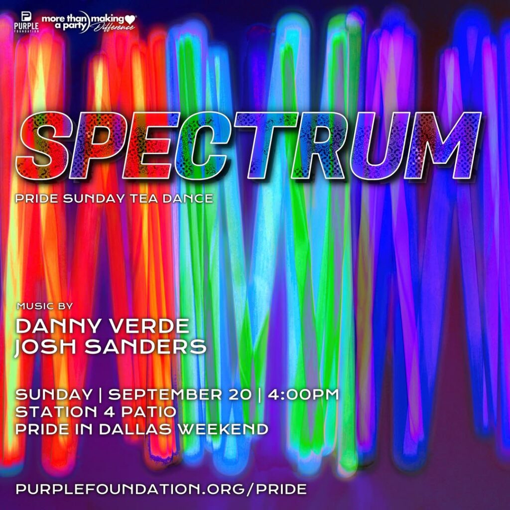 Poster for Spectrum Tea Dance