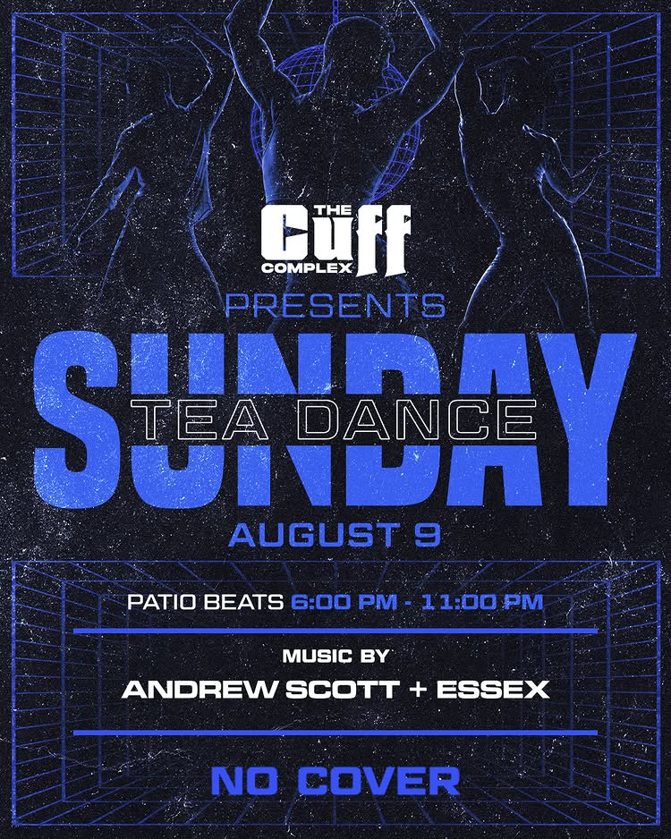 Poster for Sunday Tea Dance