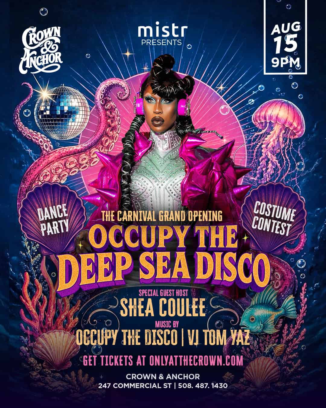 Poster for Occupy the Deep Sea Disco