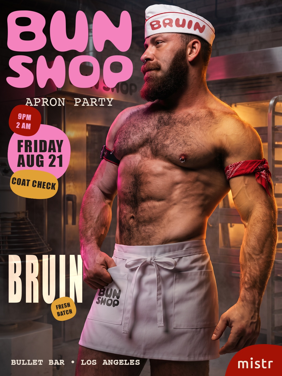 Poster for Bun Shop Apron Party