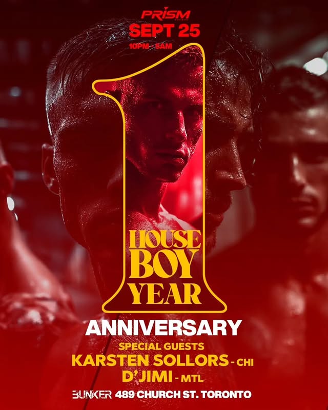 Poster for House Boy: 1 Year Anniversary