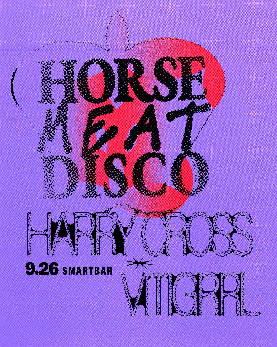 Poster for Horse Meat Disco at Smartbar