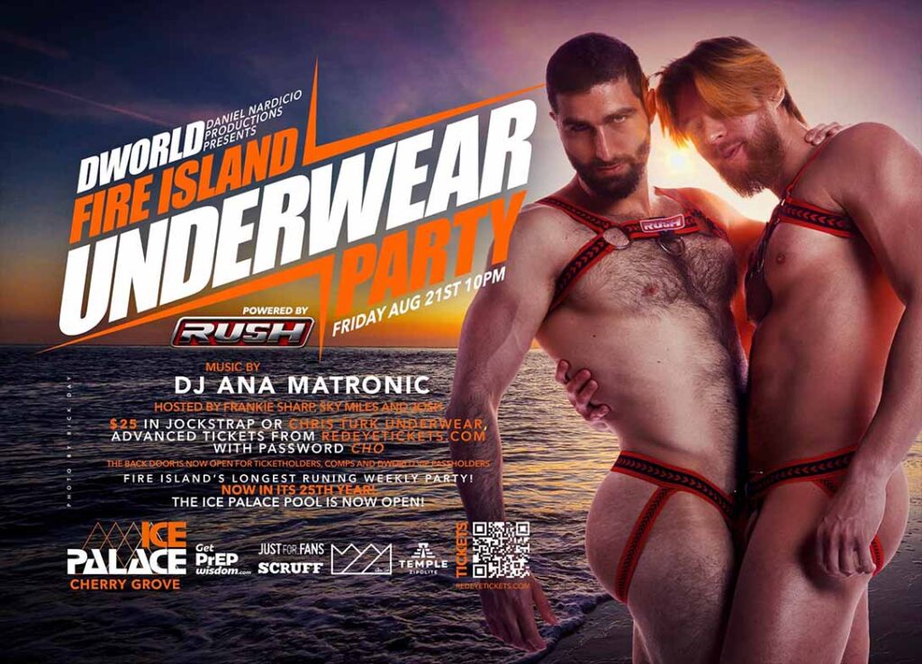 Poster for Dworld Underwear Party