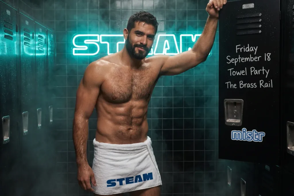 Poster for STEAM Towel Party