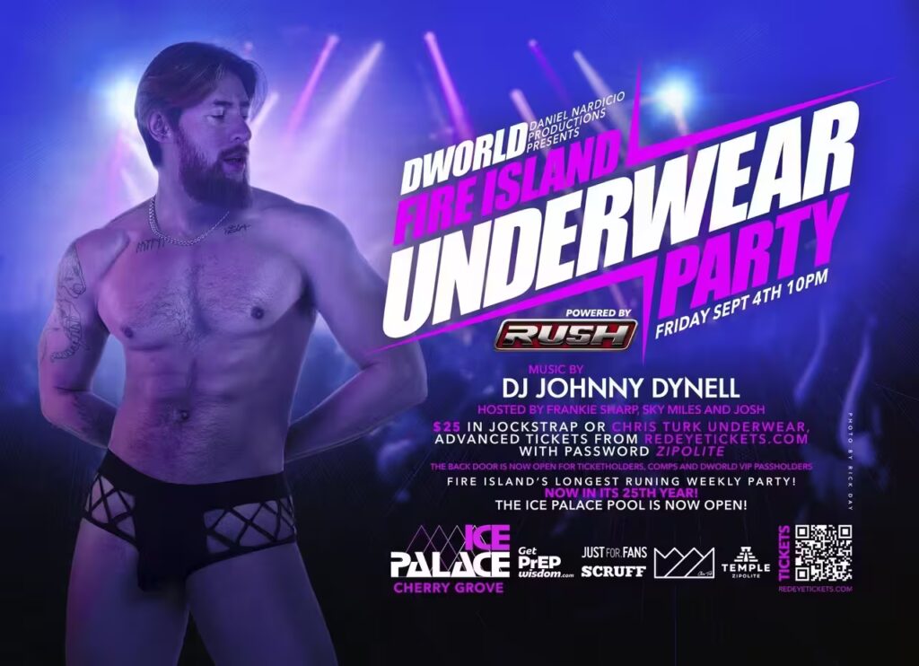 Poster for Dworld Underwear Party
