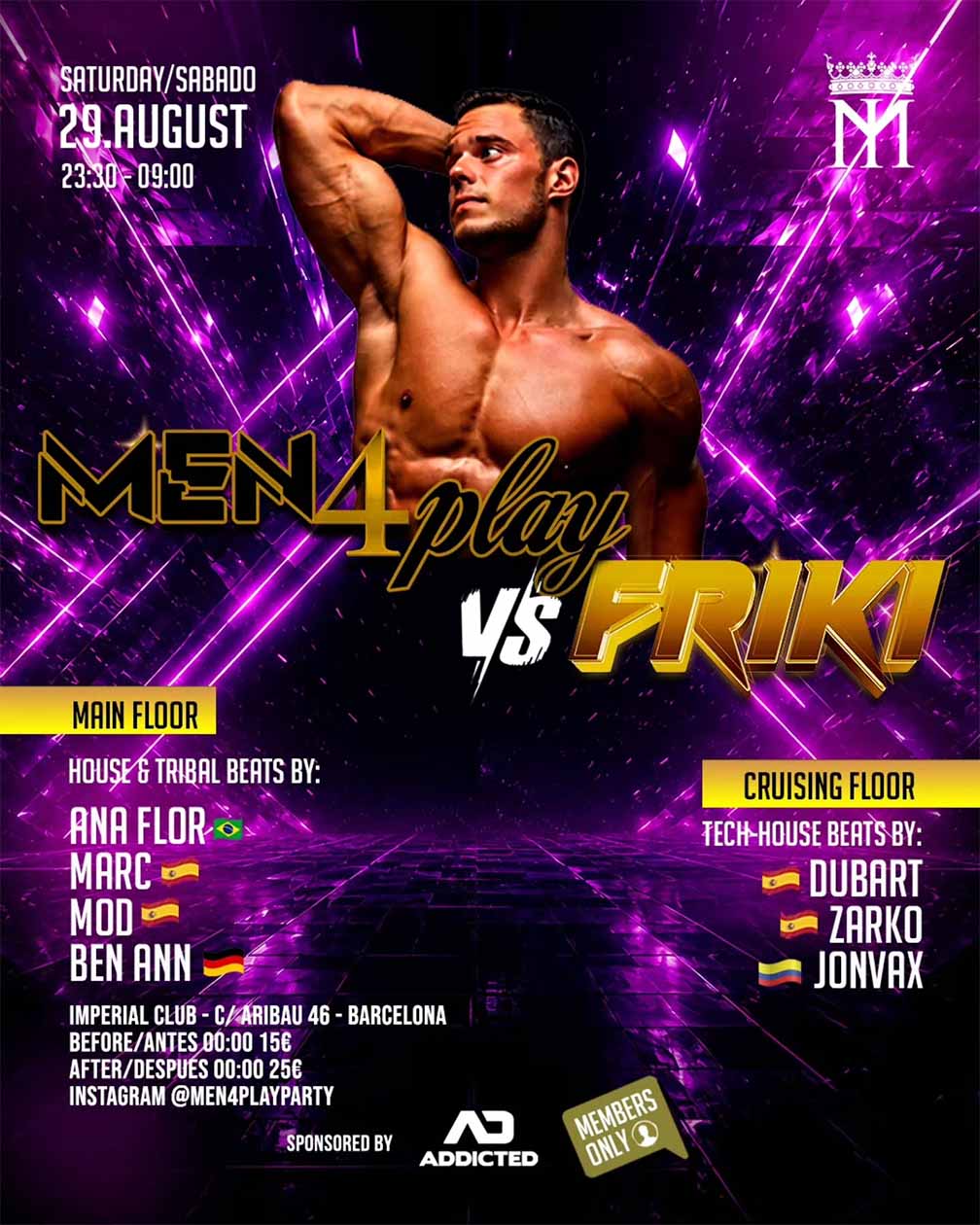 Poster for Men4Play vs Friki