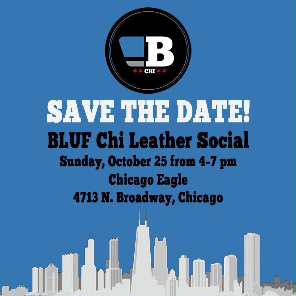 Poster for BLUF Chicago Social