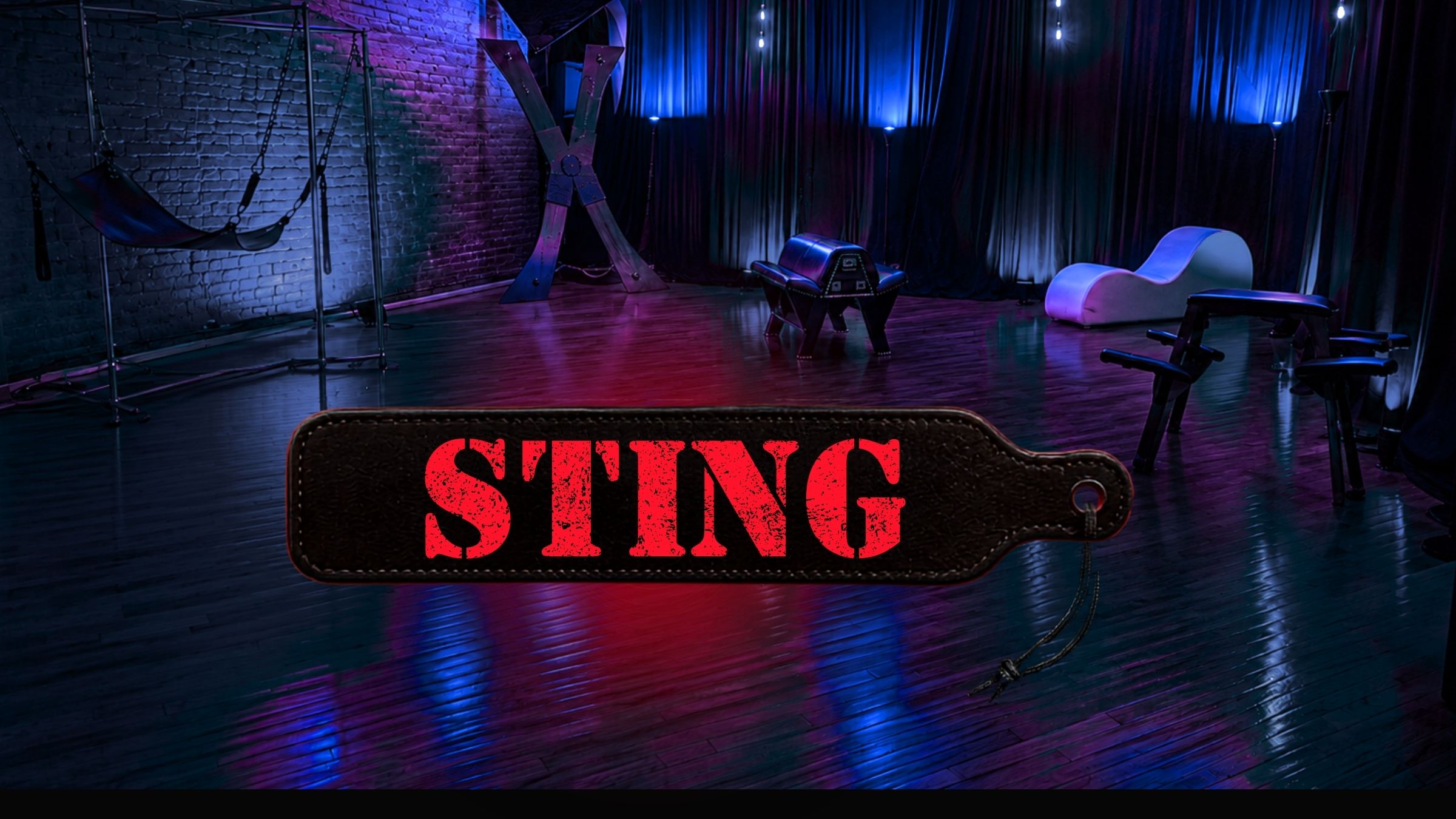 Poster for STING NYC | Men Spanking Men Party