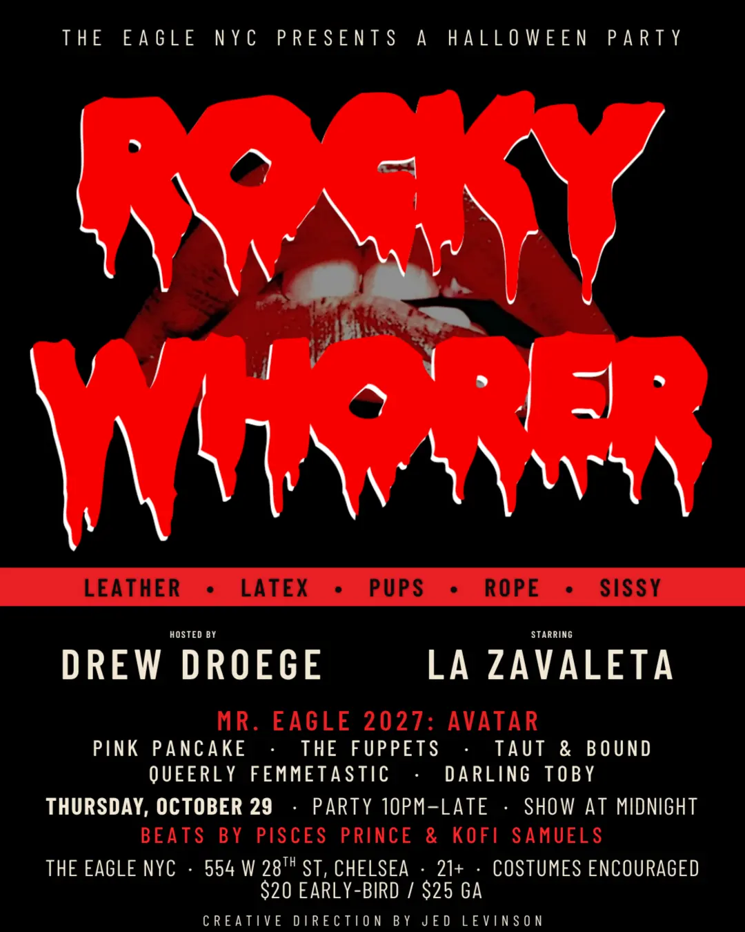 Poster for Rocky Whorer: An NSFW Rocky Horror Party