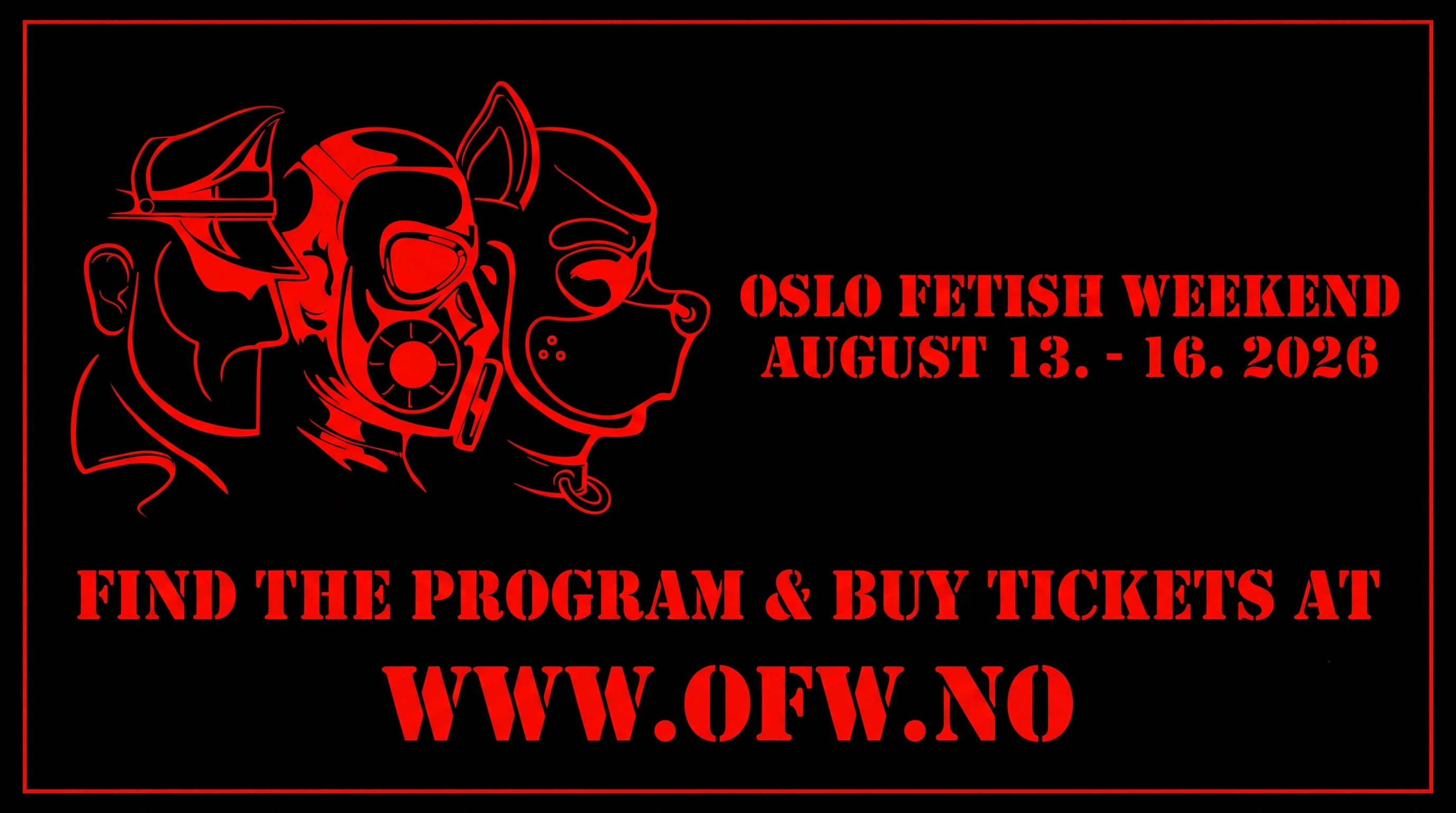 Poster for Oslo Fetish Weekend